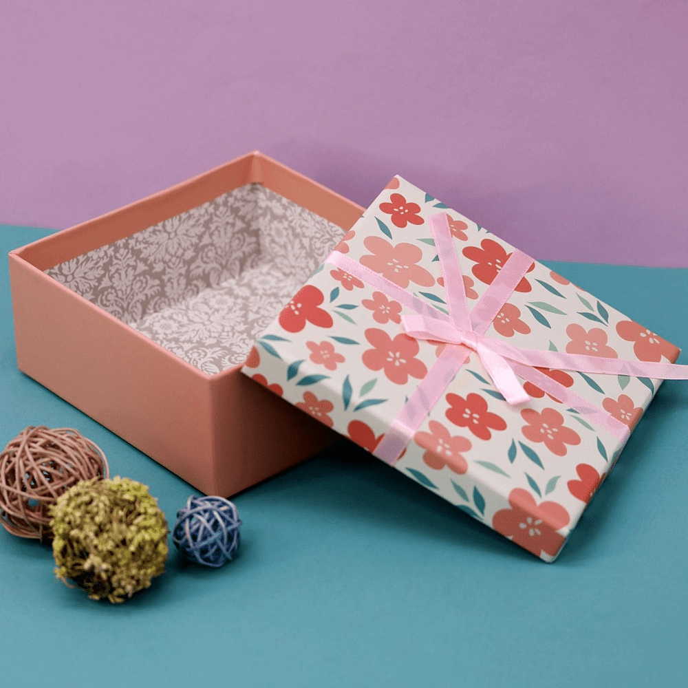 Коробка подарочная "Bloom flowers", 15х15х6.5 см, картон - 2