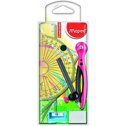 Готовальня Maped "Essentials", 8 предметов