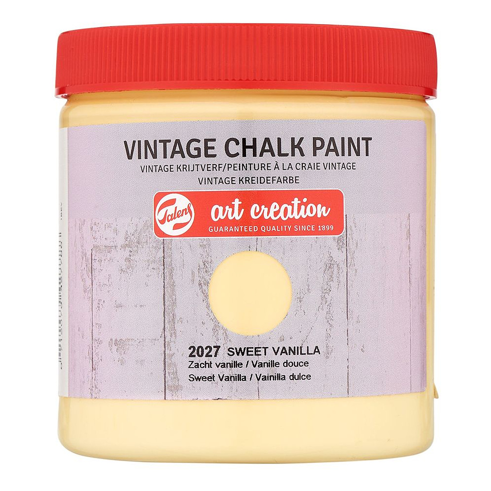 Краска декоративная "VINTAGE CHALK PAINT", 250 мл, 2027 ваниль