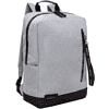 Рюкзак молодежный "Greezly" с карманом для ноутбука, черный, серый - 2