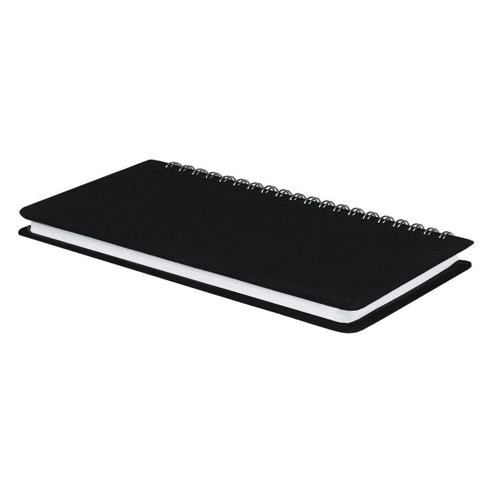 Планер недатированный "Бьянчини", 190х110 мм, 68 листов, черный - 2