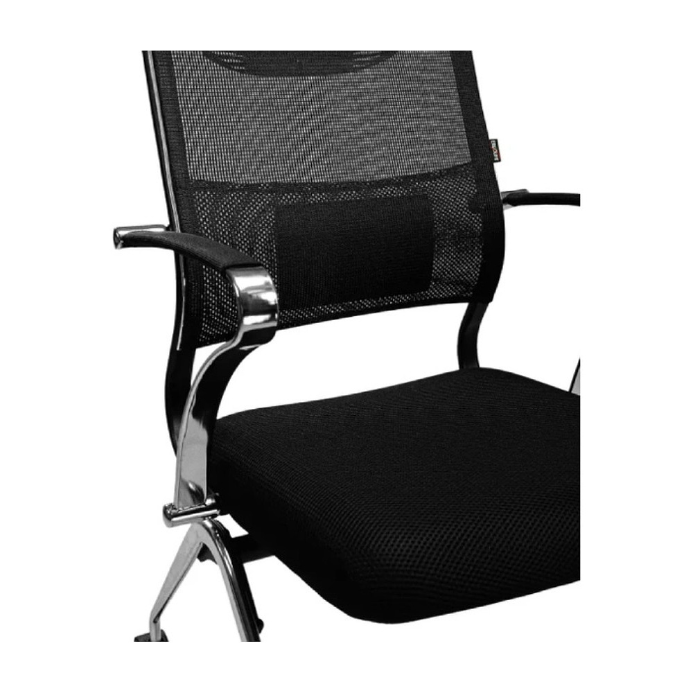 Кресло компьютерное ErgoLife Sit Air M4-290K, ткань, сетка, черный - 2