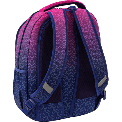 Рюкзак для учащихся начальных классов "Hexagon Pink Ombre", розовый - 3