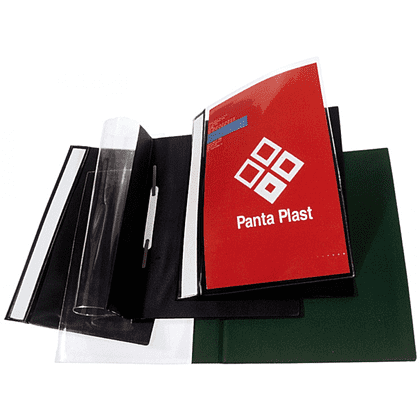 Папка-скоросшиватель "Panta Plast", А4, панорама, зеленый - 3