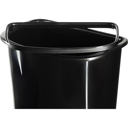 Корзина для мусора Luscan Prof Etalon, 32 л, с крышкой, черный - 5 Корзина для мусора Luscan Prof Etalon, 32 л, с крышкой, черный - 5