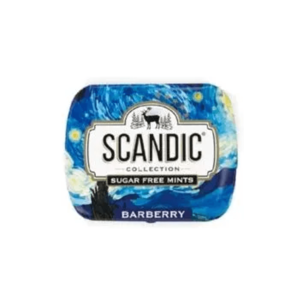 Конфеты "Scandic", 14 г, без сахара, барбарис