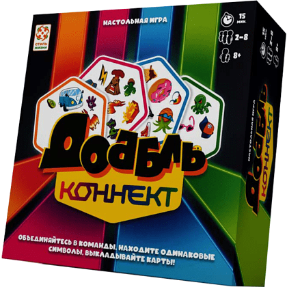 Игра настольная "Доббль Коннект"