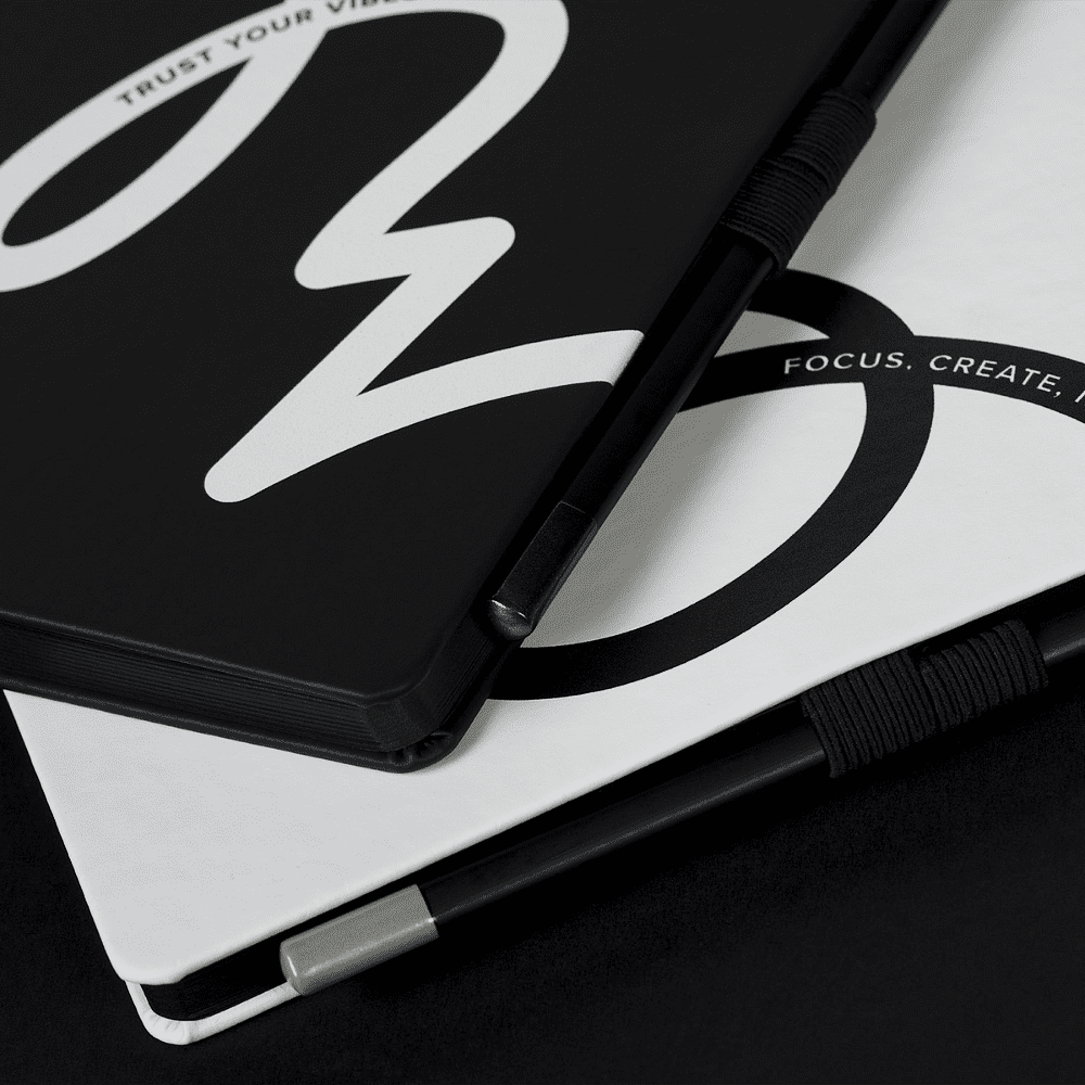 Блокнот "Doodle total black", А5, 96 листов, черный, срез черный - 6