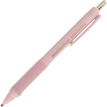  Ручка шариковая "Aesthetics", 0,5 мм, розовый, стерж. синий