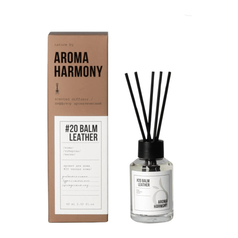 Диффузор ароматический "№20 Balm & Leather", 60 мл
