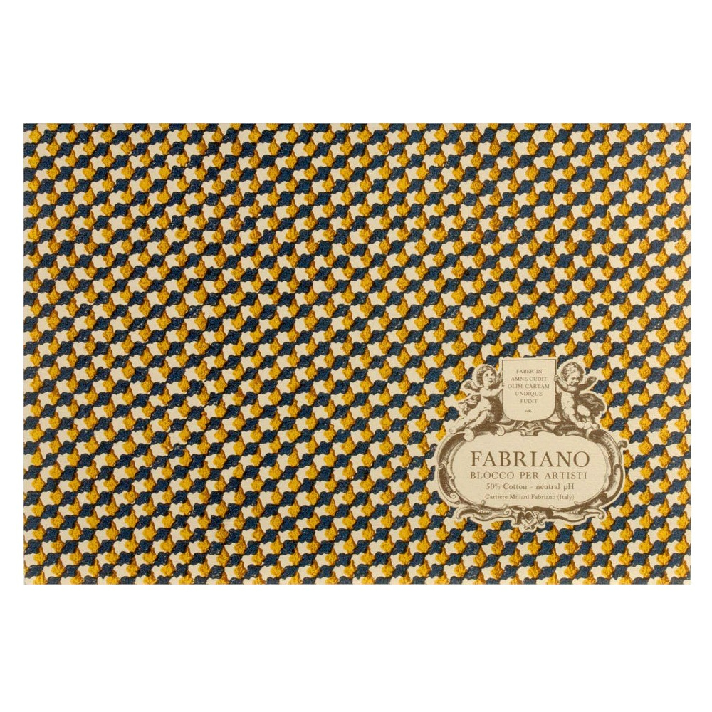 Блок-склейка бумаги для акварели "Fabriano. Blocco Per Artisti", 50 % хлопок, мелкое зерно, 36х50 см, 300 г/м2, 20 листов