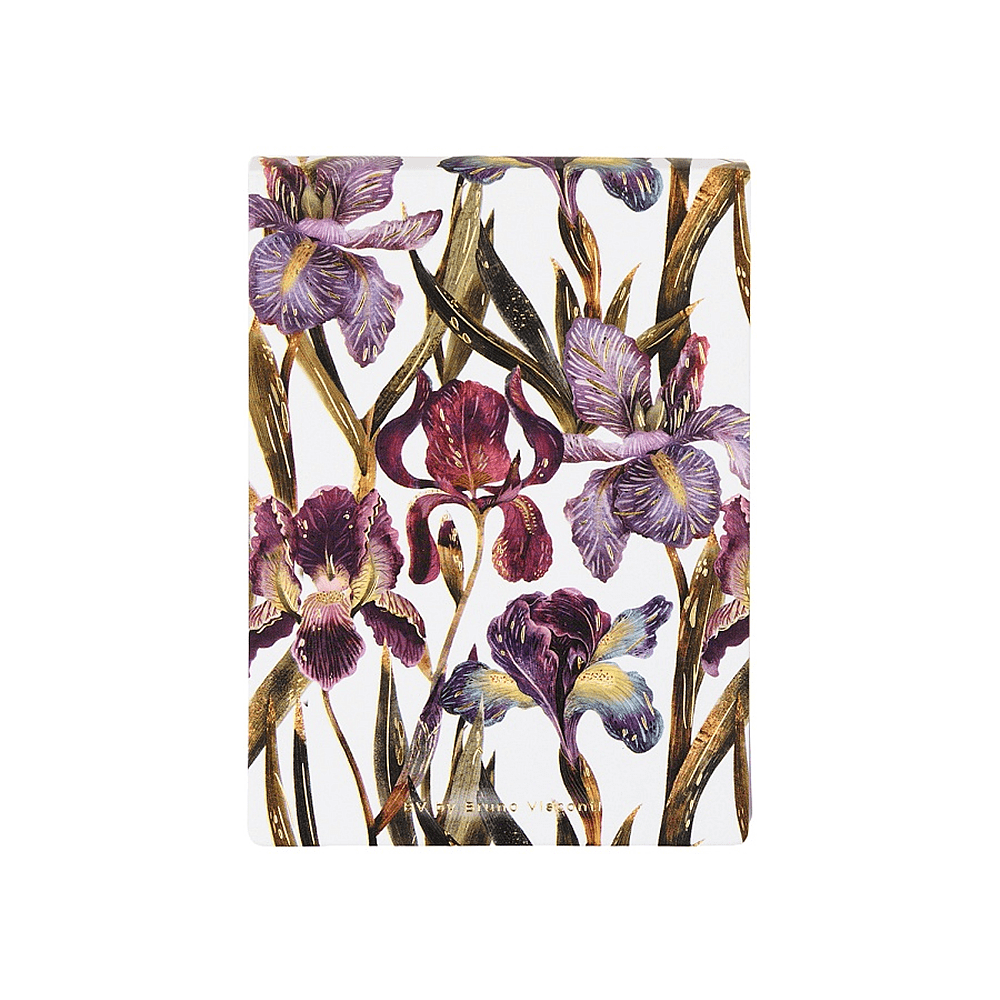 Блокнот "Flora. Ирисы", A6, 250 листов, нелинейный, склейка сверху, белый, розовый - 2