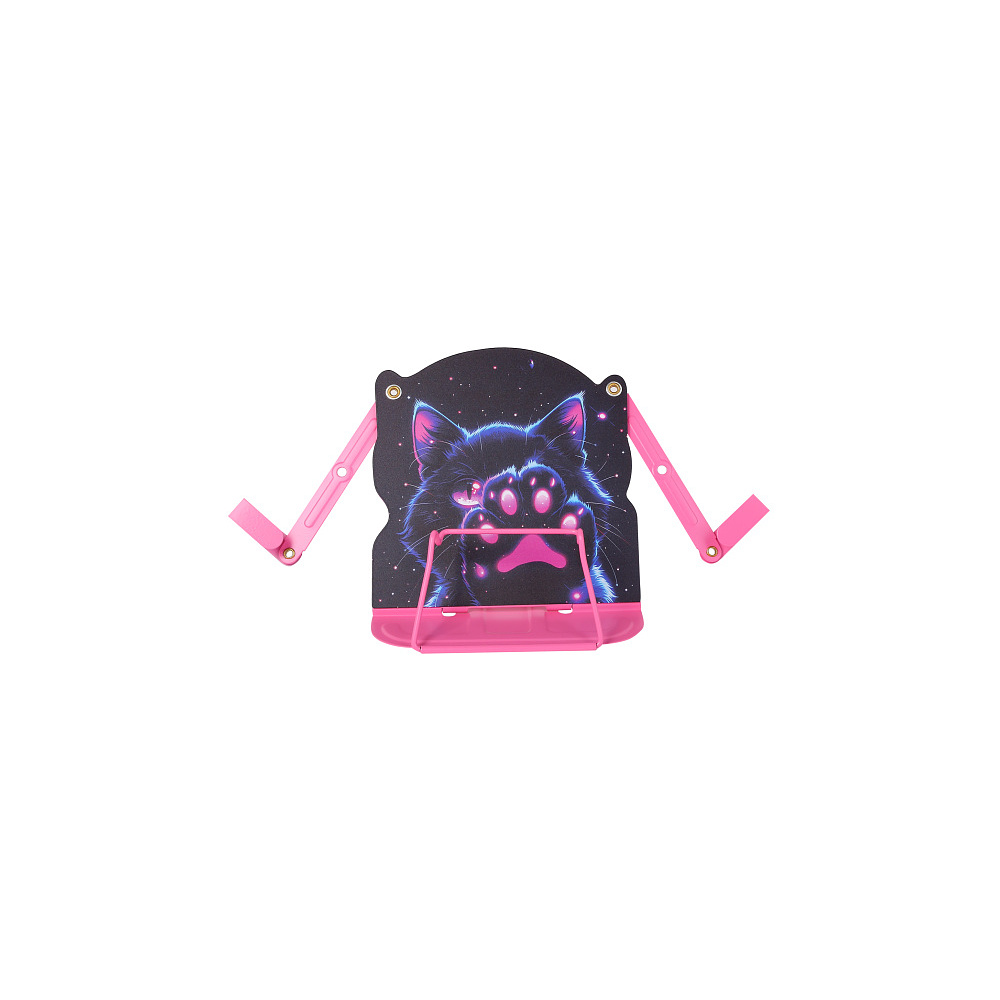 Подставка для книг "Cosmo Cat", черный, розовый - 2