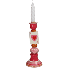 Подсвечник "Card", 10х10х25 см, разноцветный