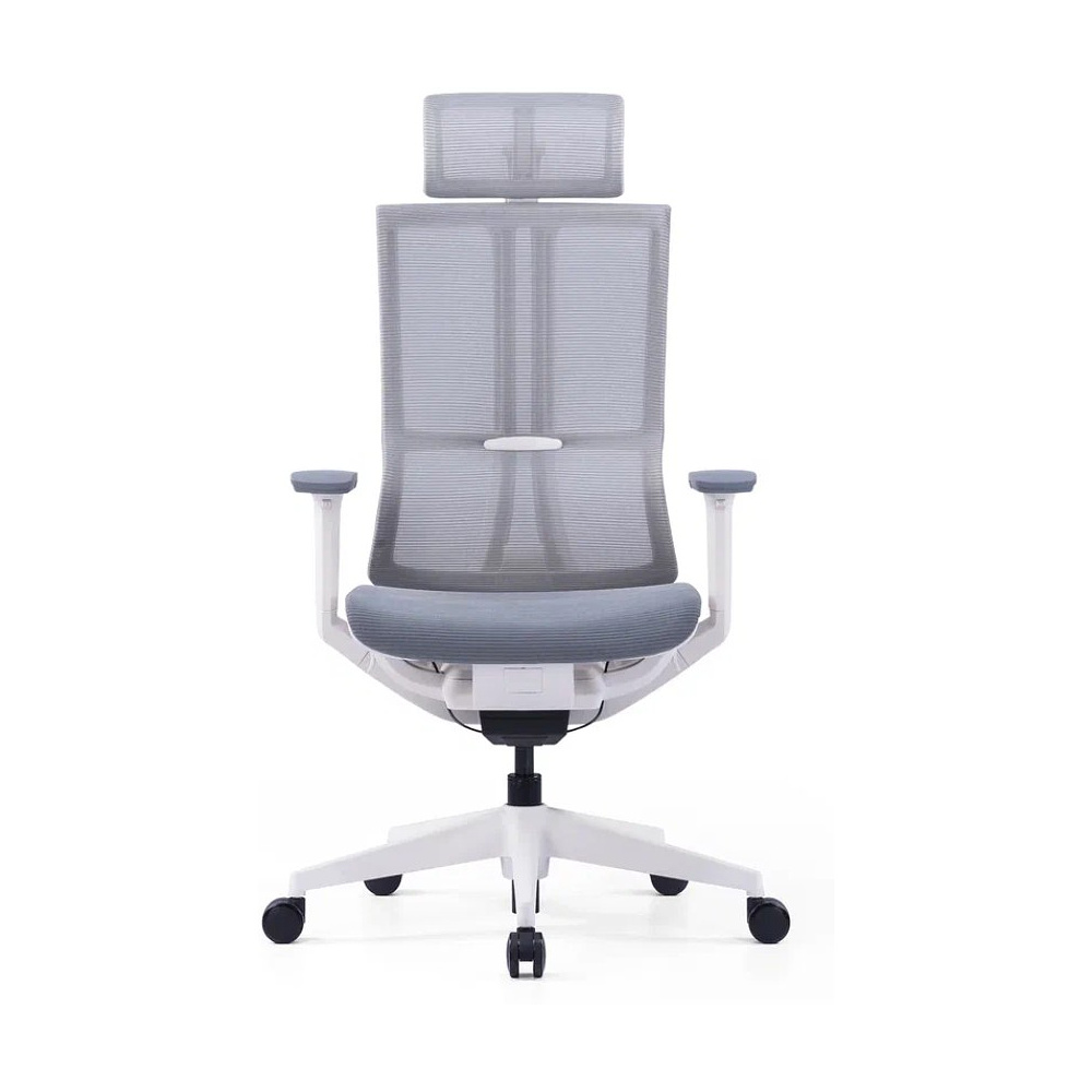 Кресло для руководителя SitZone E-303-001A-P1-WH сетка, серый, -30% - 2