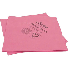 Салфетка из микроволокна "р-МикронКвик", 38х40 см, красный, 5 шт./уп.