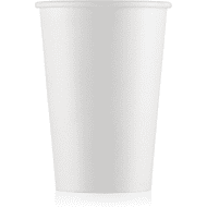 Стакан картонный Ecocups, 50 шт, 400 мл, белый