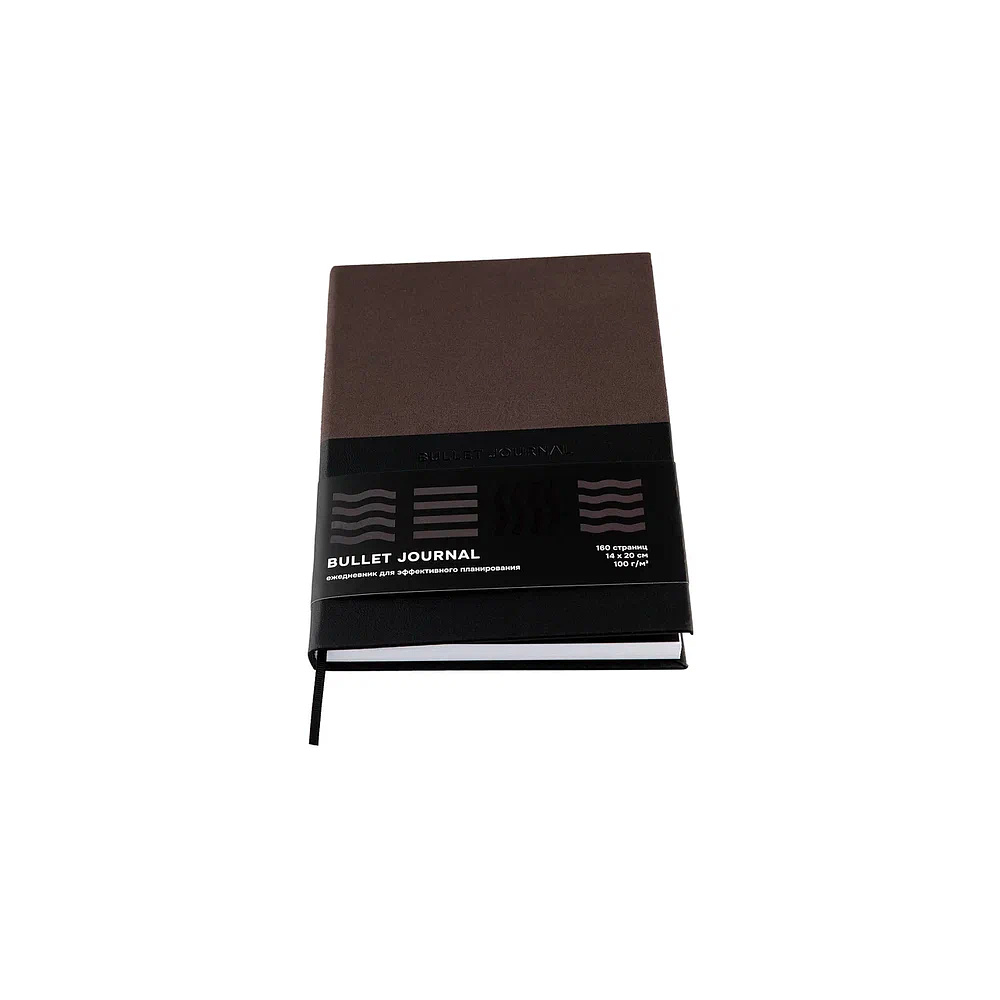 Блокнот "Стихия. Bullet Journal", А5, 80 листов, в клетку, черный - 2