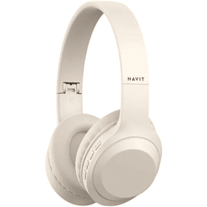 Наушники беспроводные Havit "H628BT", бежевый