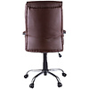 Кресло для руководителя Helmi "HL-E03 Accept", экокожа, металл, коричневый - 4