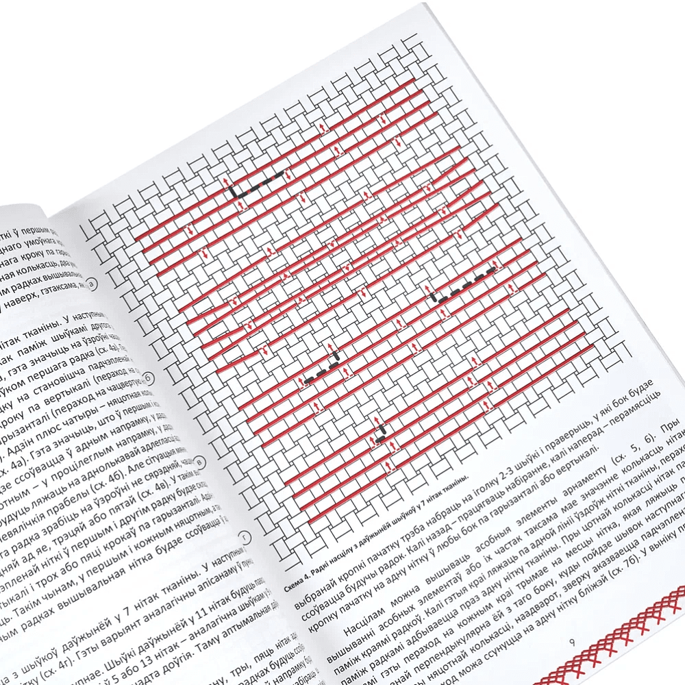 Книга "Беларуская народная вышыўка. Насціл. Частка 1. Дапаможнік", Галіна Рудніцкая - 7