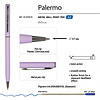 Ручка шариковая автоматическая "Palermo", 0.7 мм, сиреневый, серебристый, стерж. синий - 2