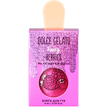 Блеск для губ DOLCE MILK GELATO "Ягодный бум", 6 мл - 2