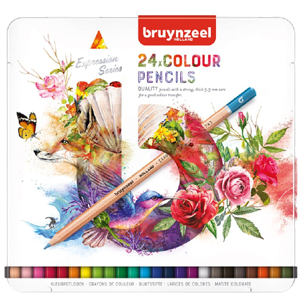 Набор цветных карандашей "Expression", 24 цвета