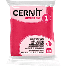 Полимерная глина "Cernit № 1 (Number One)", 56 г, 481 малиновый