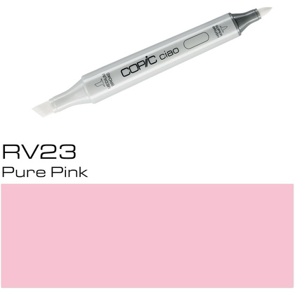 Маркер перманентный "Copic ciao", RV-23 чистый розовый