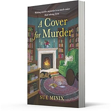 Книга "A Cover for Murder", (английский язык), Sue Minix