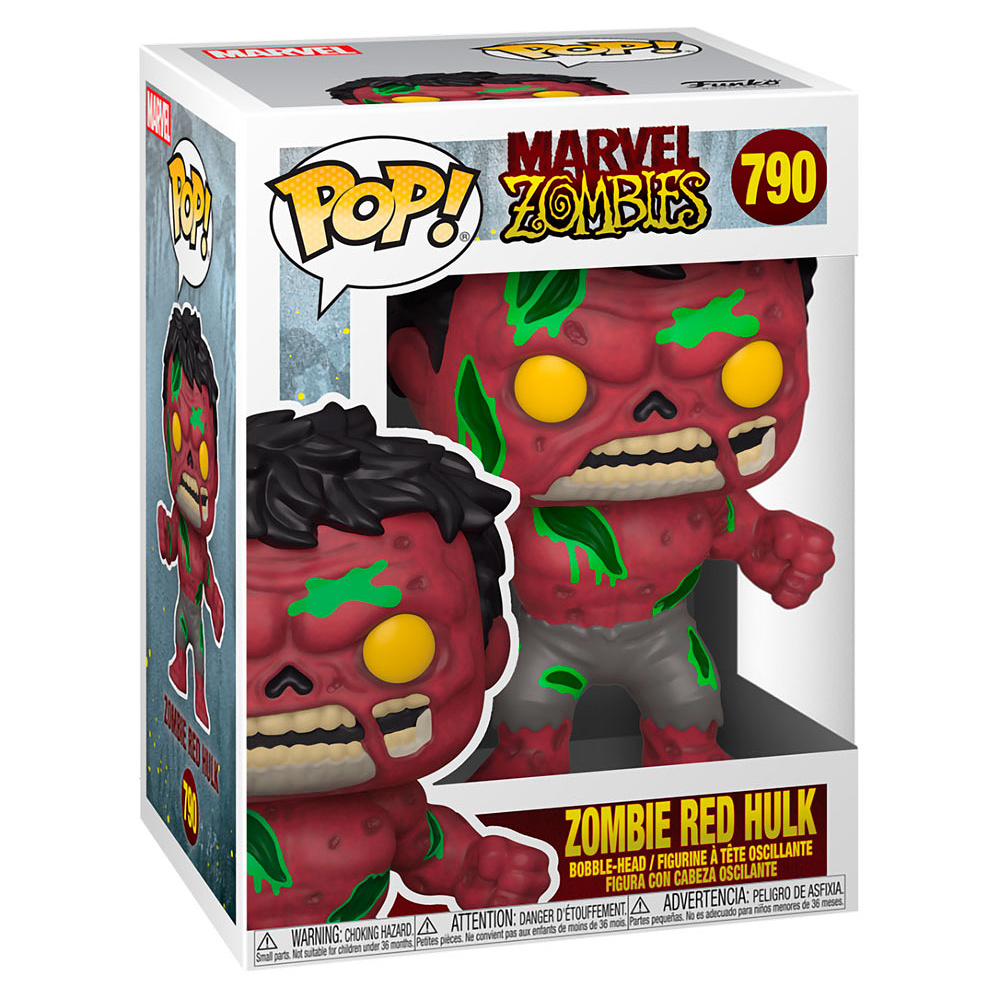 Фигурка Funko POP! Bobble Marvel Marvel Zombies Red Hulk 54474 - 2