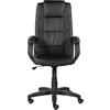 Кресло для руководителя "UTFC Премьер В", пластик, экокожа S-0401, черный  - 2
