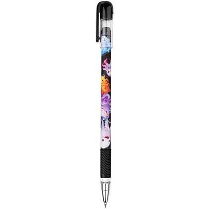Ручка шариковая "MagicWrite. Превосходство в черном. Вечеринка осьминогов", 0,5 мм, пластик, стерж. синий