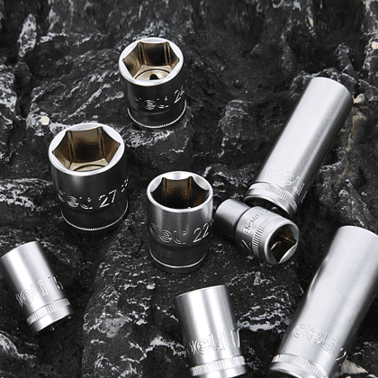 Набор инструмента 1/4", 3/8", 1/2" Deli RS EDQ45216, 216 предметов - 8