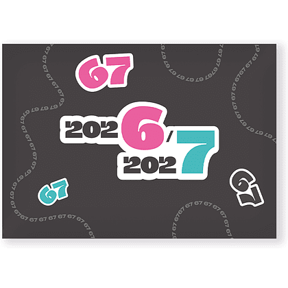 Стикерпак "2026/7", А6