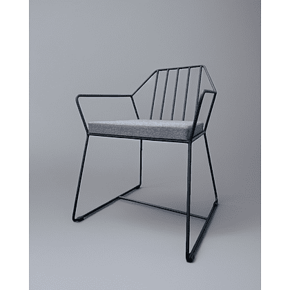 Кресло ALLERD MILORD, ткань, графит - 2