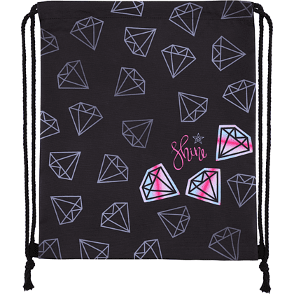 Мешок для обуви "Diamond", полиэстер, разноцветный