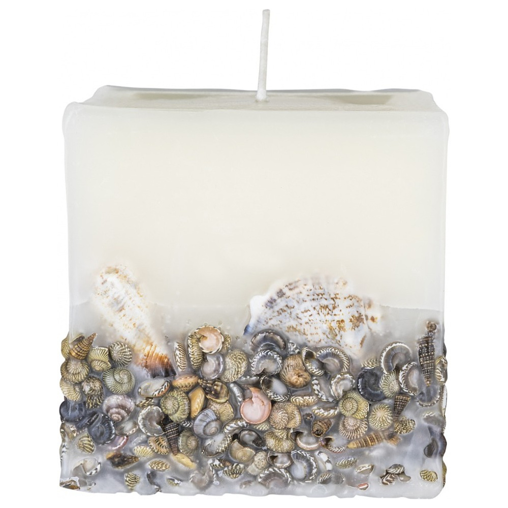 Свеча декоративная "Цилиндр Donau Home Brezza", 70х70х70 мм, белый - 2