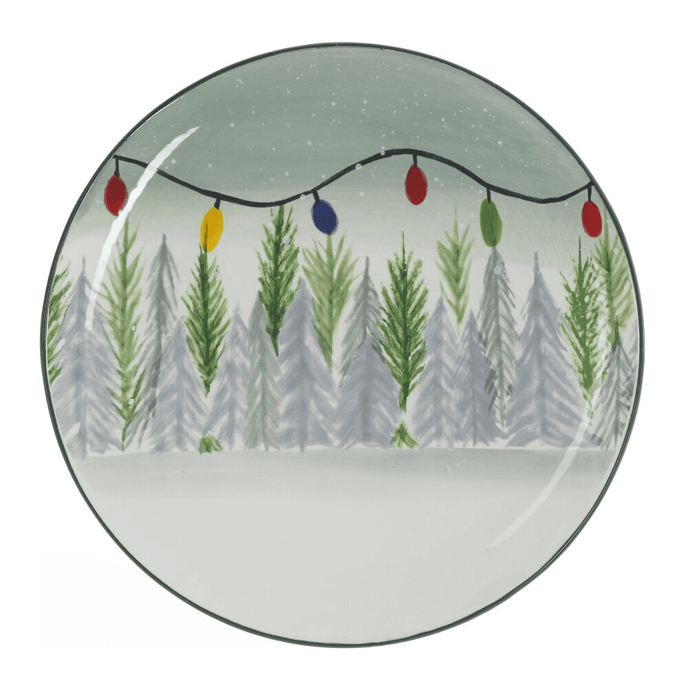Тарелка керамическая "Сказочная пора", 28.5 см, разноцветный