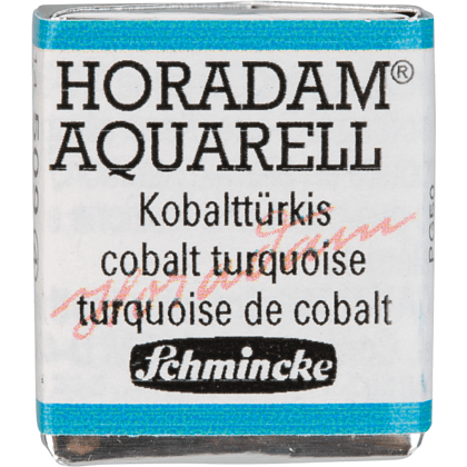 Краски акварельные "Schmincke Horadam", 509 кобальт бирюзовый, полукювета