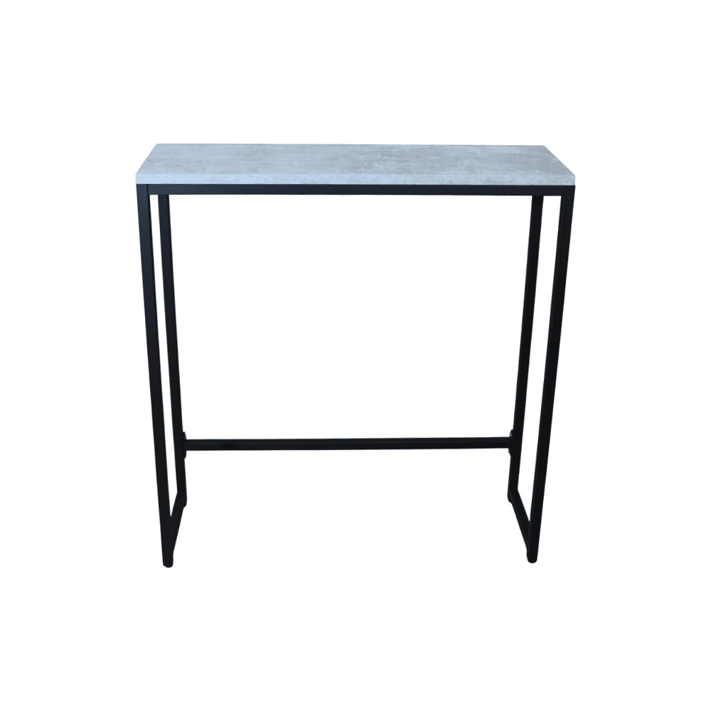Стол консольный RION ALLERD, черный муар, Бетон - 2