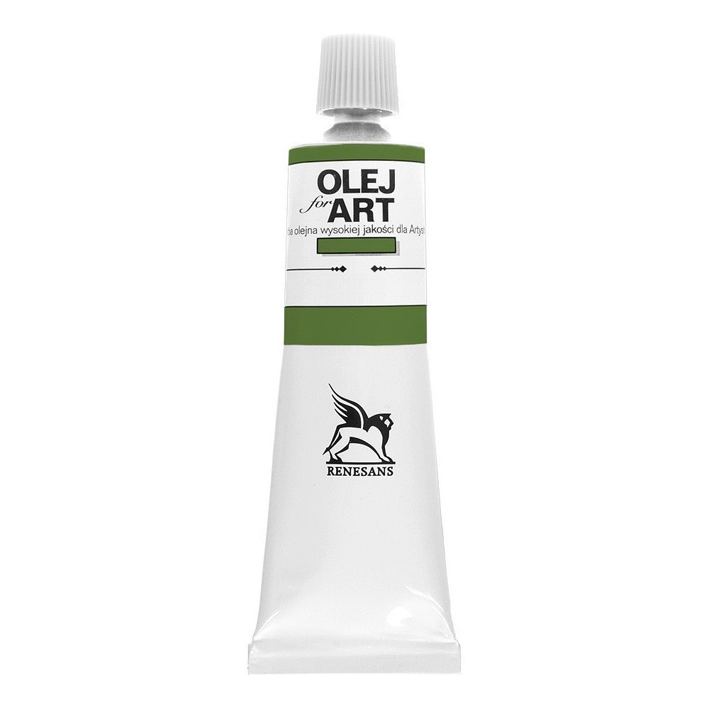 Краски масляные Renesans "Oils for art", 75 зелень хром, 60 мл, туба