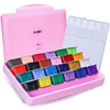 Гуашь "Himi Miya Jelly Cup", 24 цвета, 30 мл, ассорти, розовый футляр - 6