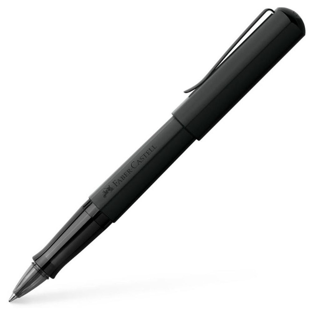 Ручка-роллер "Ink roller Hexo black", черный, стерж. черный