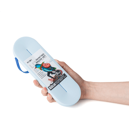 Набор кистей для рисования "Himi Little Bird", синтетика, 8 шт - 4