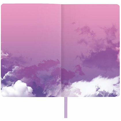 Ежедневник недатированный "Paradise", А5, 136 страниц, фиолетовый - 5