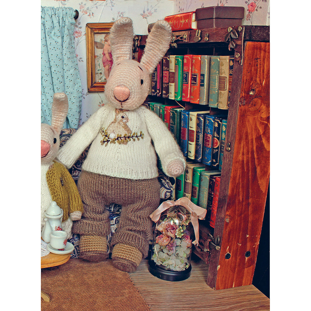 Книга "Вязаное счастье семейства Кроликовых. Больше чем АМИГУРУМИ + уникальные наряды на все случаи жизни", Дина Зверева - 13