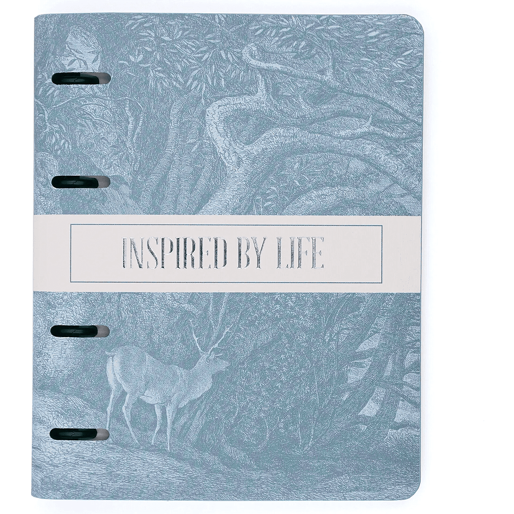 Тетрадь "Premium. Smoky Sky", А5, 120 листов, клетка, голубой - 2