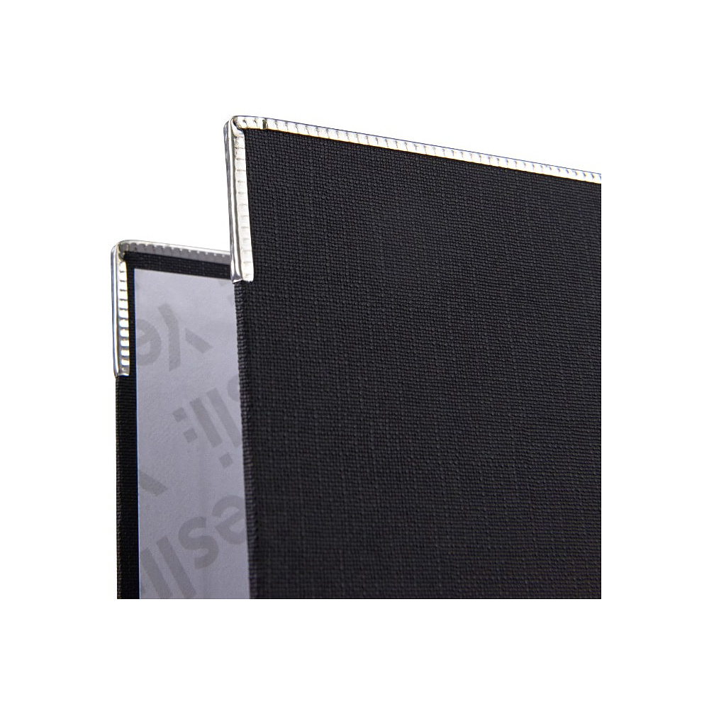 Папка-регистратор "Yesli:", А4, 75 мм, ПВХ Эко, черный - 4